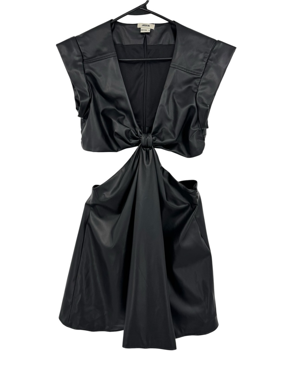 Jason Wu Faux Leather Dress M - Picture 2 of 10